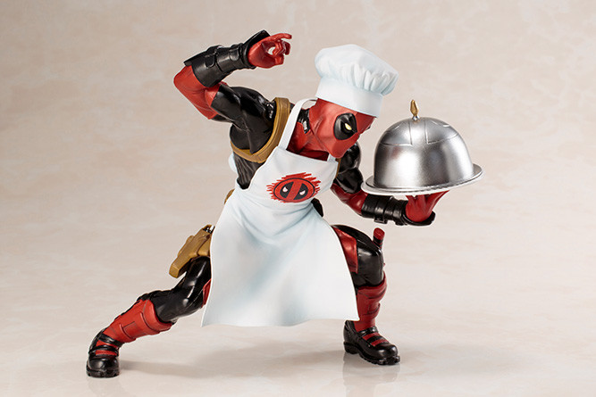 ARTFX+ Cooking Deadpool 1/10 PVC Figure (Completed)