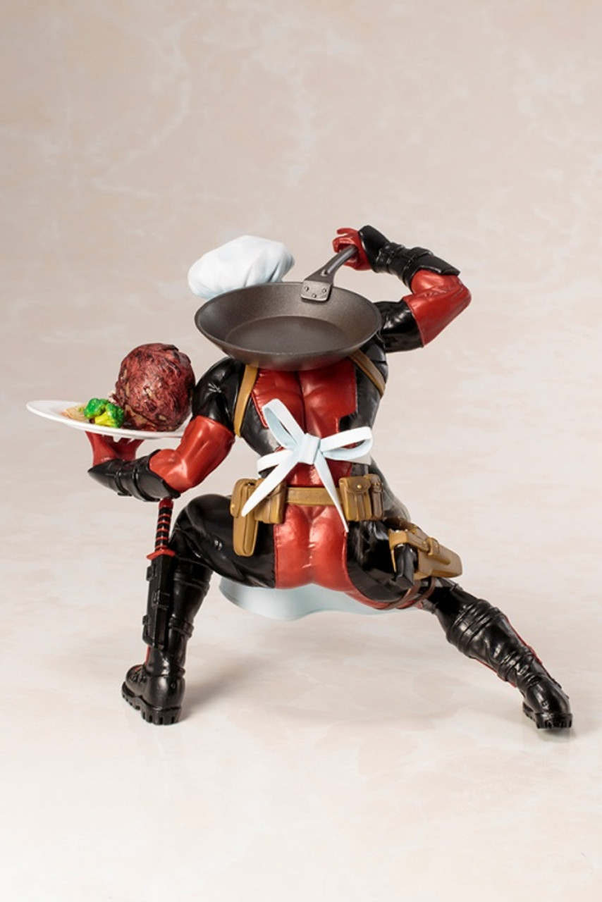 ARTFX+ Cooking Deadpool 1/10 Scale Figure
