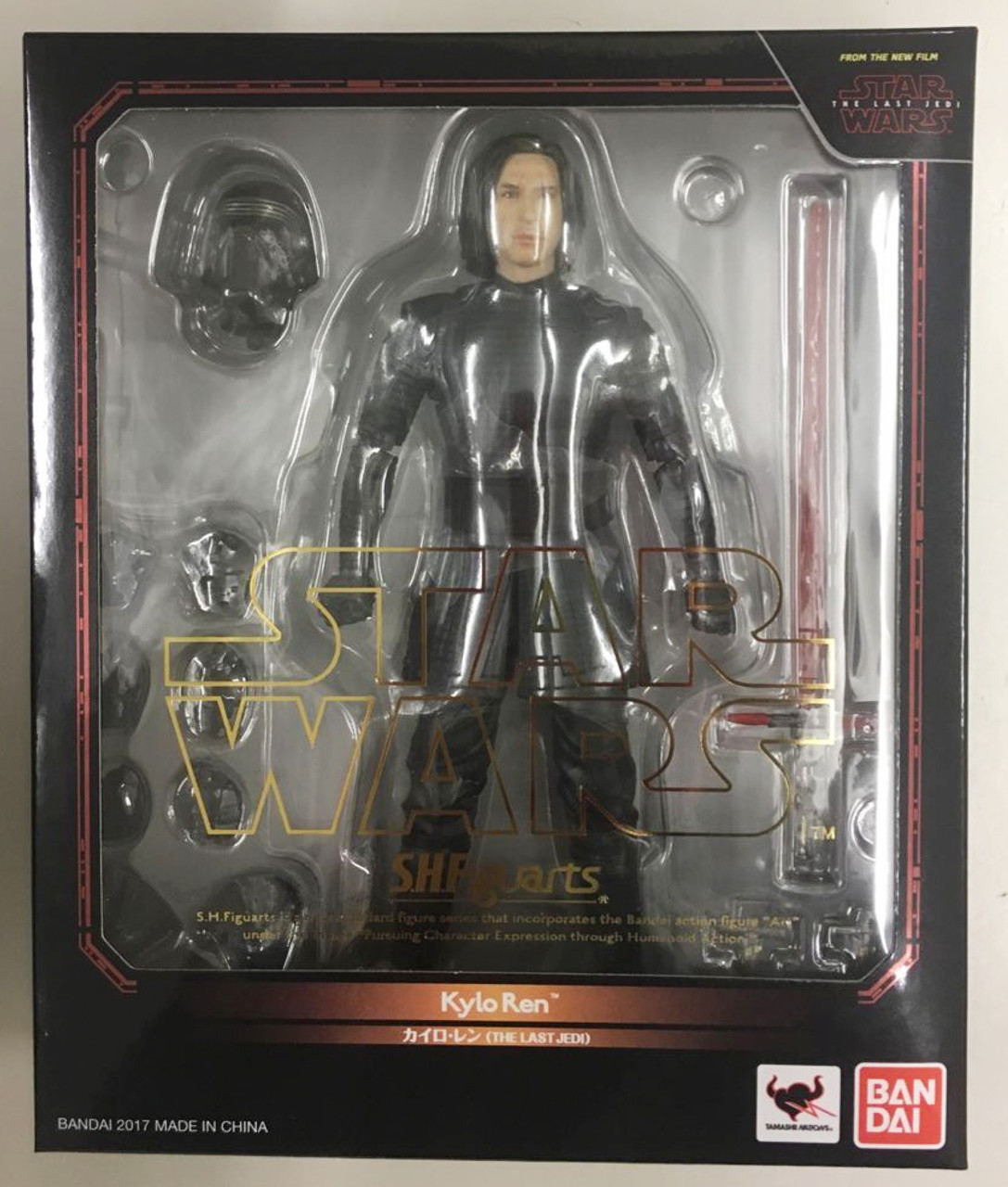 S.H.Figuarts Kylo Ren (The Last Jedi) Action Figure (Completed)