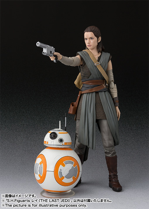 S.H.Figuarts Rey (The Last Jedi) Action Figure