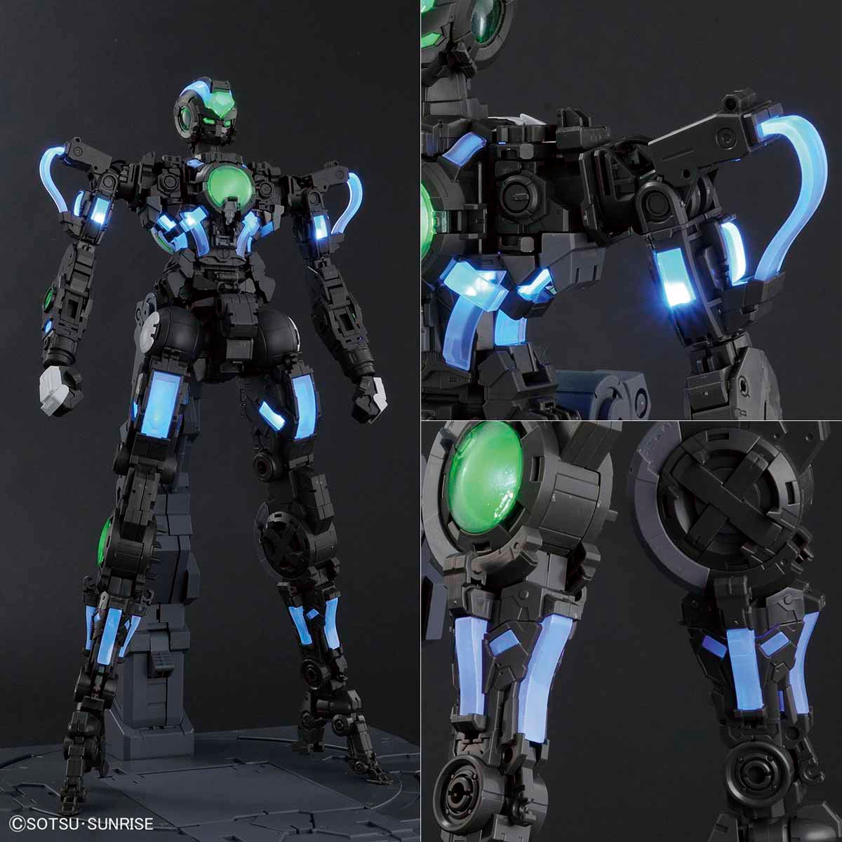 PG 1/60 Gundam Exia (LIGHTING MODEL) Plastic Model
