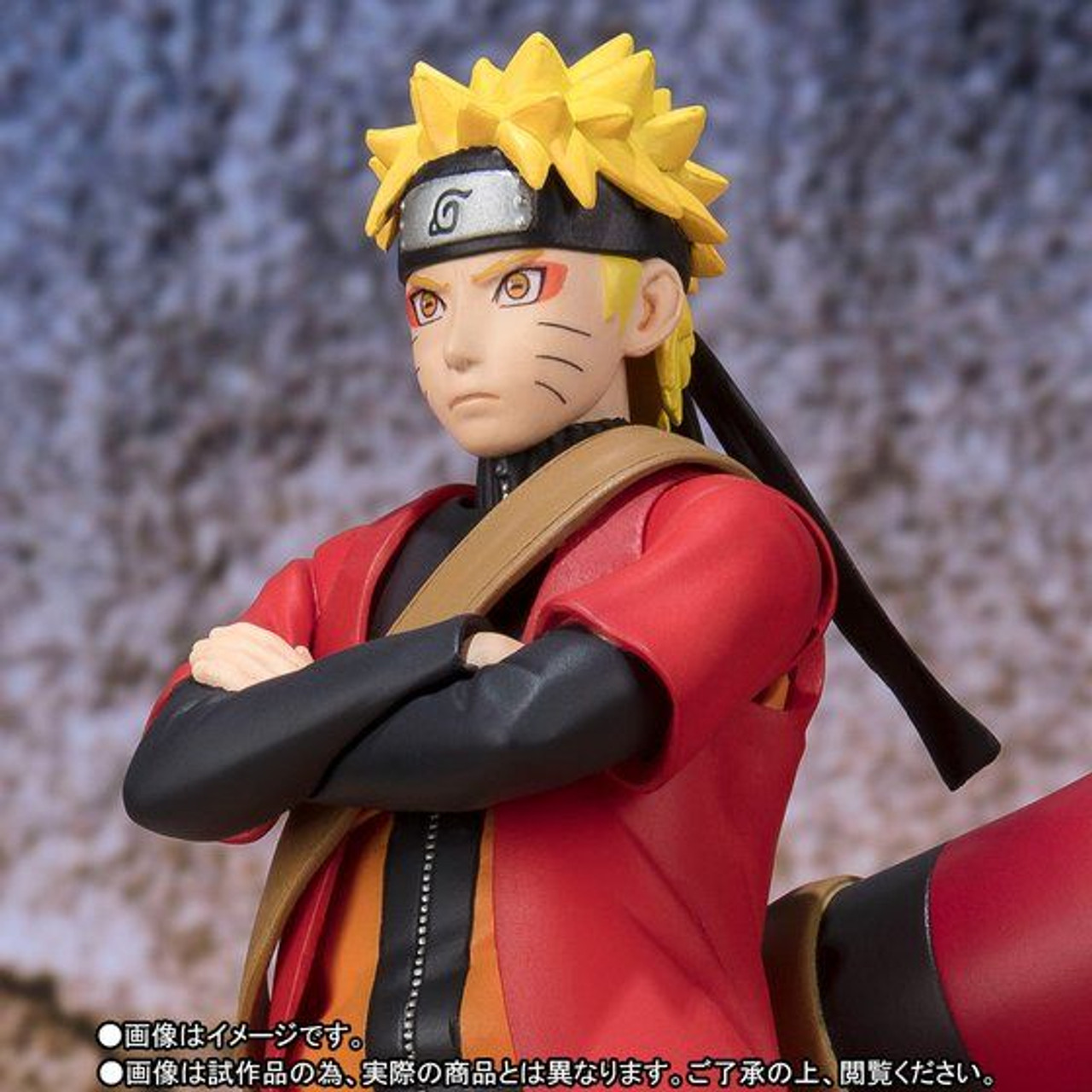 S H Figuarts Naruto Uzumaki Sennin Mode Completed Ver Action Figure