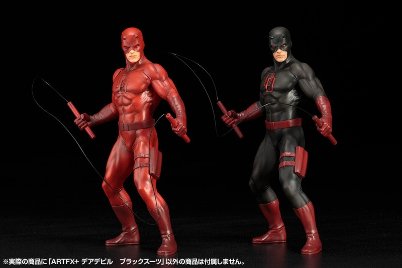 ARTFX+ Daredevil Black Suits Ver. 1/10 PVC Figure (Completed)