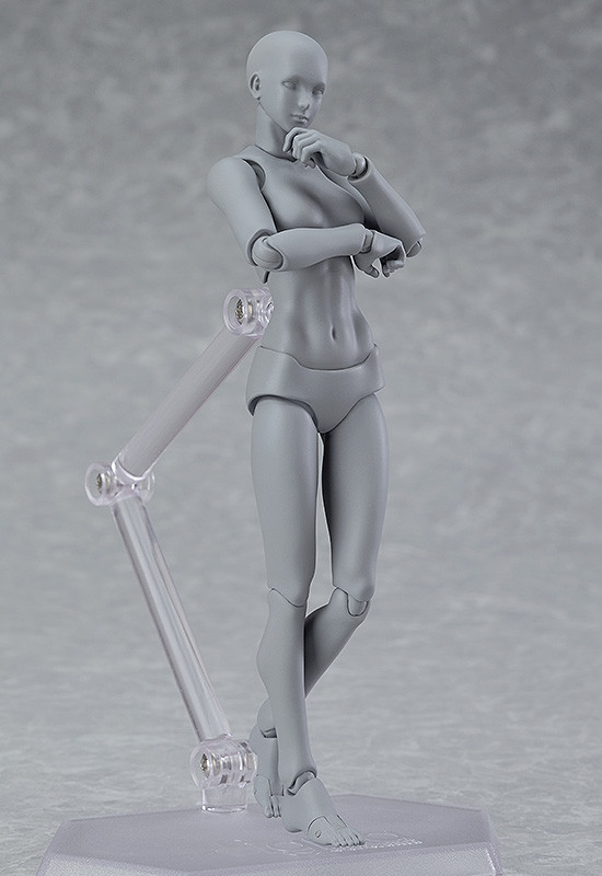 figma archetype next: She - Gray color ver. Action Figure (Completed)