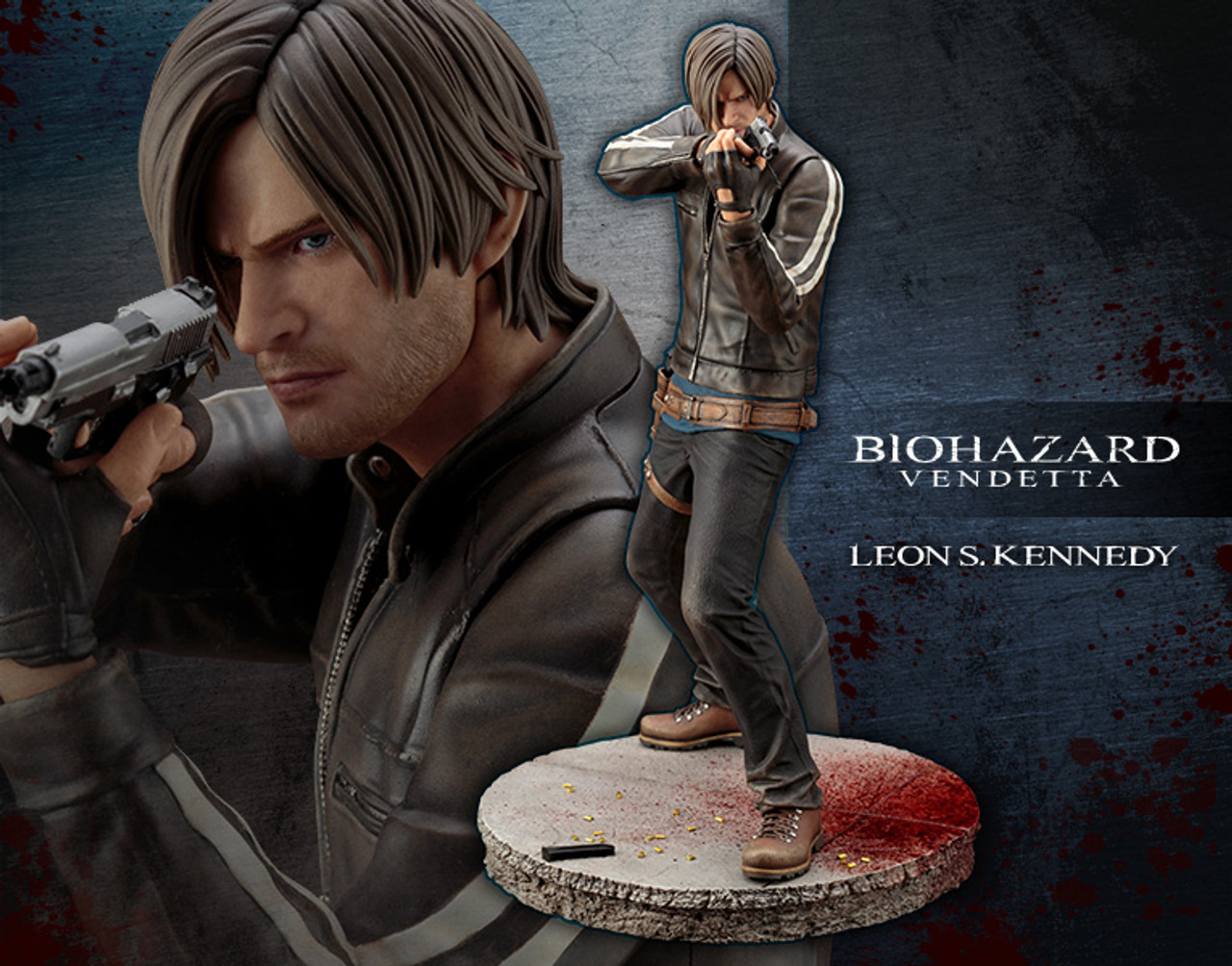 Action figures de Claire Redfield e Leon S. Kennedy - REVIL