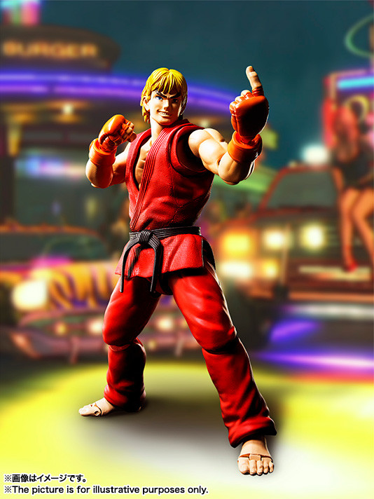 S.H.Figuarts Ken Masters Action Figure (Completed)