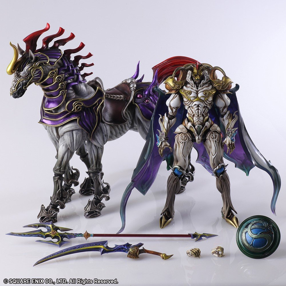 Final Fantasy Creatures Bring Arts Odin Action Figure (Completed)
