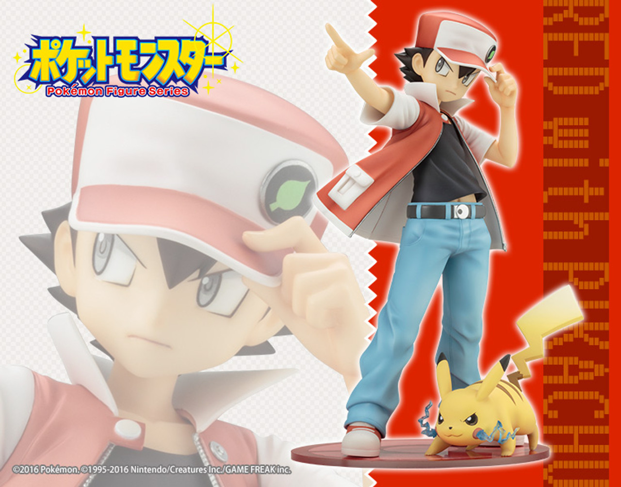 Pokemon Trainer Red with Charmander Kotobukiya ARTFXJ Figure Review