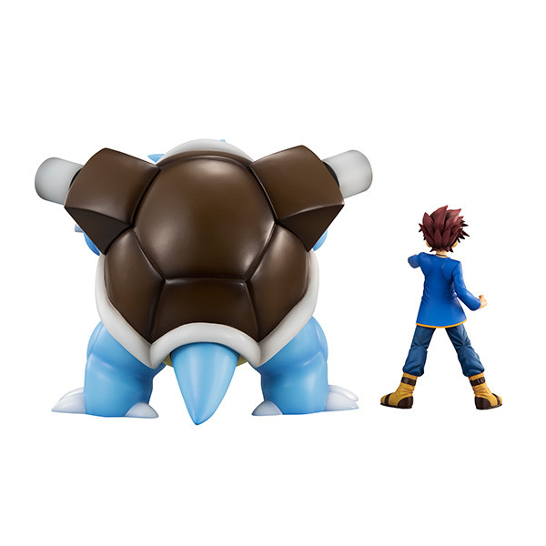 G.E.M. Series Pokemon Shigeru & Blastoise PVC Figure