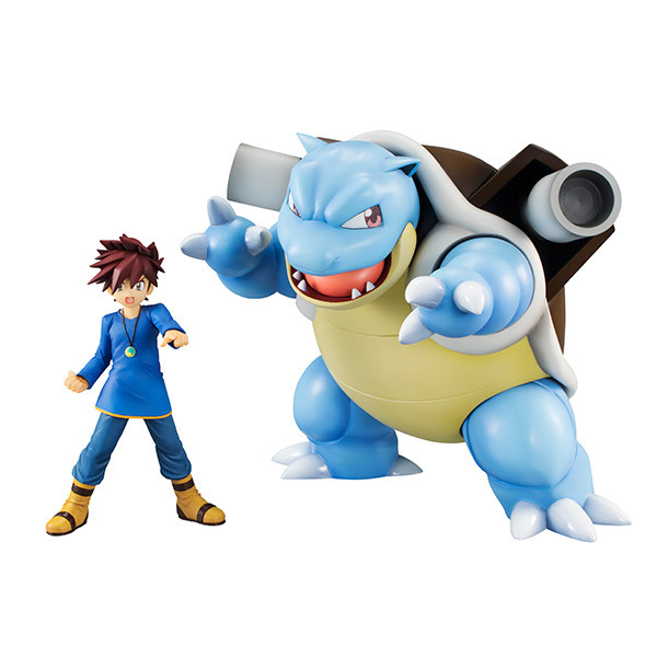 G.E.M. Series Pokemon Shigeru & Blastoise PVC Figure