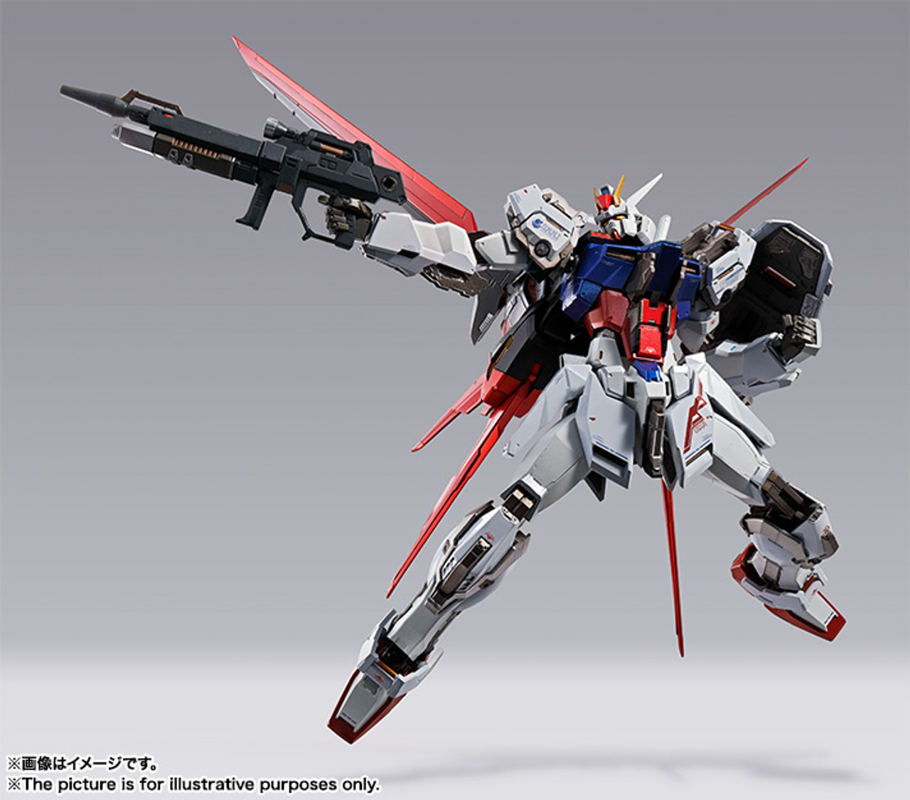 METAL BUILD Aile Strike Gundam Action Figure