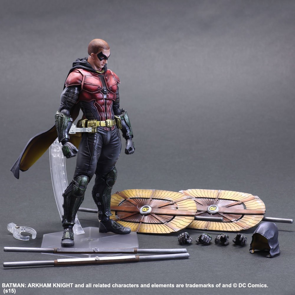 Play Arts Kai Robin Square Enix Batman Arkham City Robin Action Figure