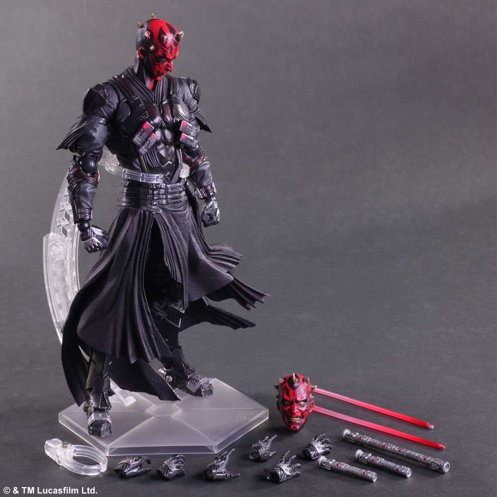 SQUARE ENIX Play Arts Kai Star Wars Variant Darth Maul Action Figure