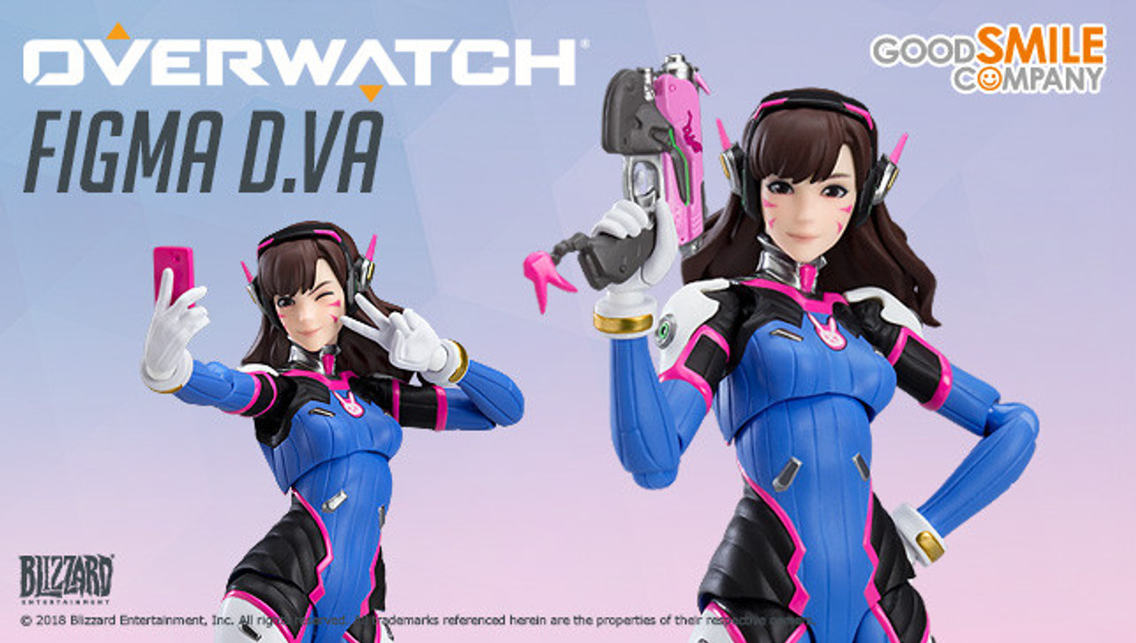 figma Overwatch - D.Va Action Figure