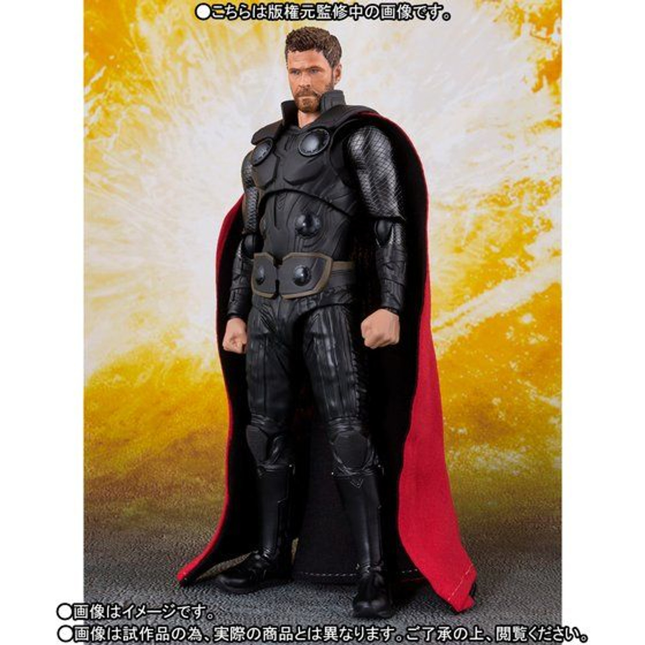 Thor アクションフィギュア 赤いマント Thor アクションフィギュア 赤いマント