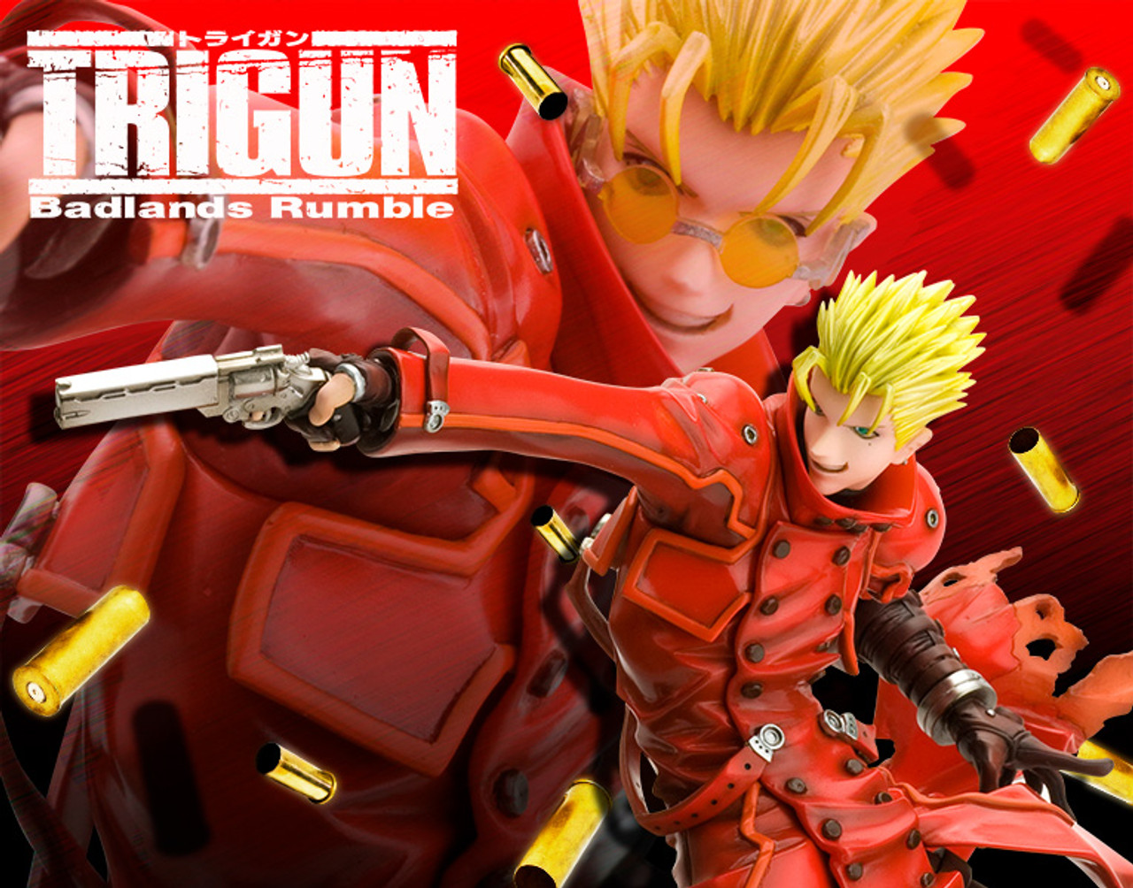 ARTFX J Movie Trigun Badlands Rumble Vash the Stampede Renewal Package ver.  1/8 PVC Figure