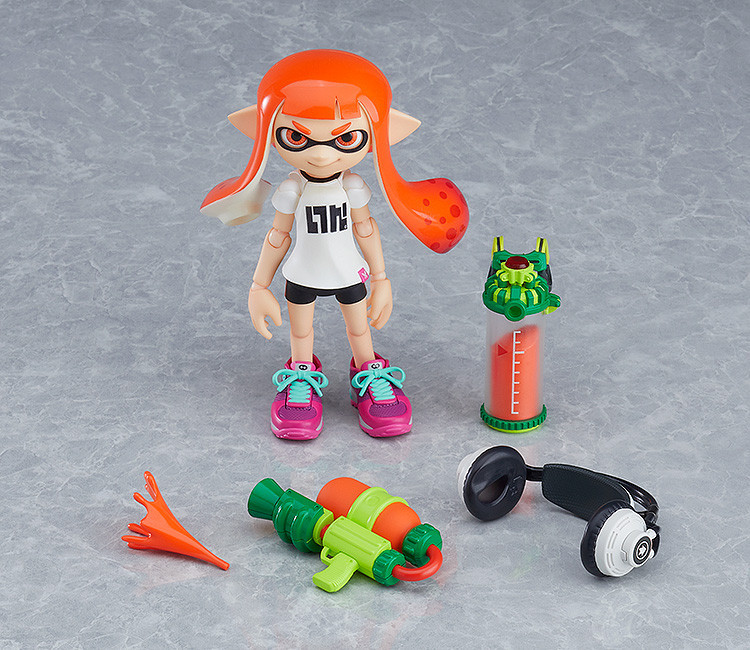 スプラトゥーン　figma figma Splatoon Girl Action Figure