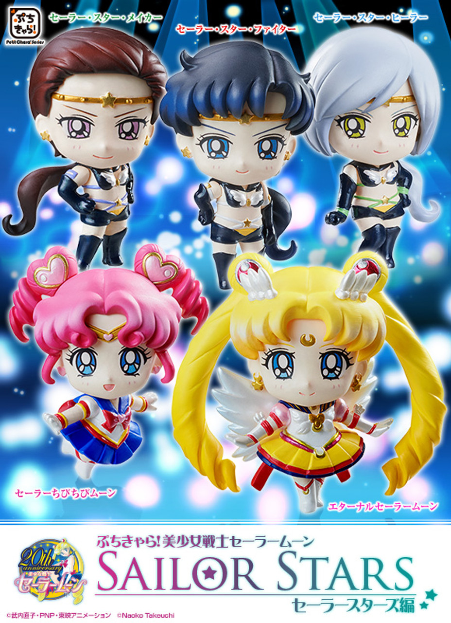 Sailor Moon More School Life Of Girl Petit Chara Stars Limited Set Of 5