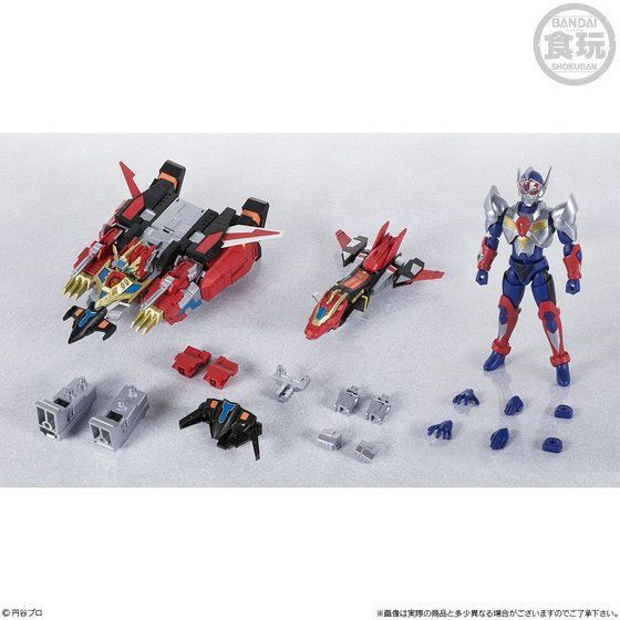 Super Mini Pla Denkou Choujin Gridman - Dyna Dragon & Gridman