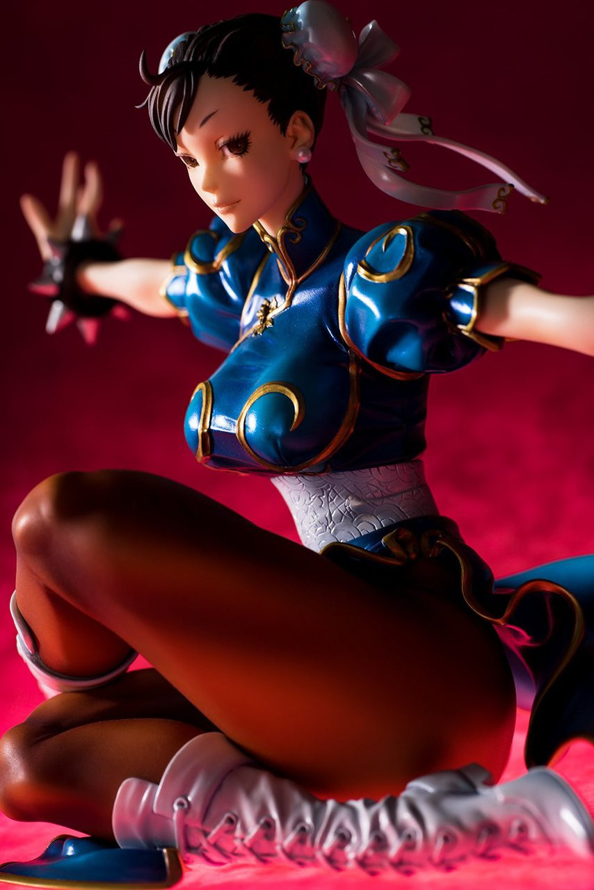新品 エンブレイスジャパン Fighters Legendary 春麗 1/8 Embrace Japan Fighters Legendary Chun-Li 1/8 PVC Figure Street