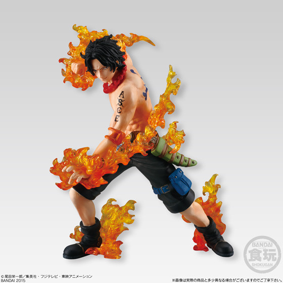 BANDAI Premium One Piece ATTACK STYLING Three Brothers of Flame