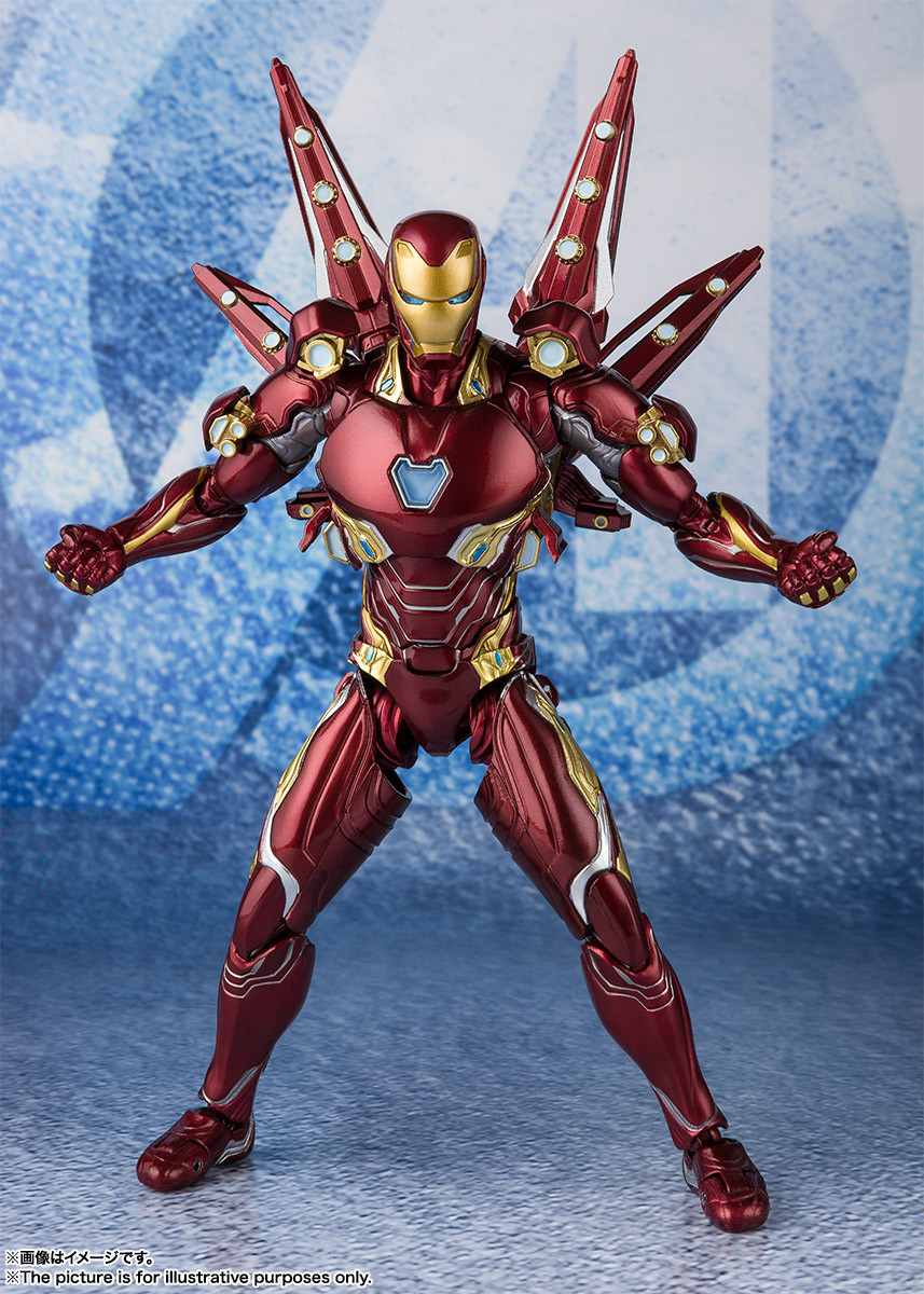 S.H.Figuarts Iron Man Mark 50 Nano Weapon Set 2 (Avengers: Endgame
