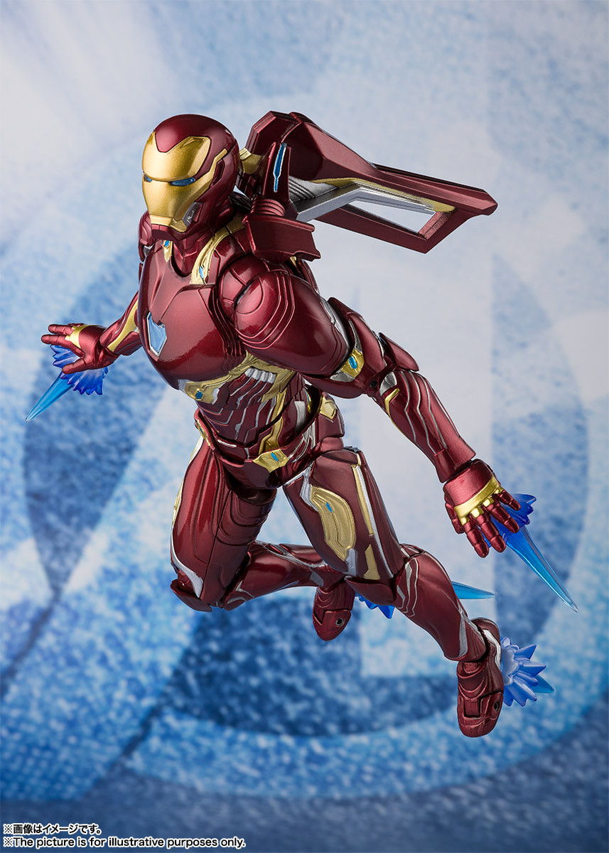 S.H.Figuarts Iron Man Mark 50 Nano Weapon Set 2 (Avengers: Endgame ...