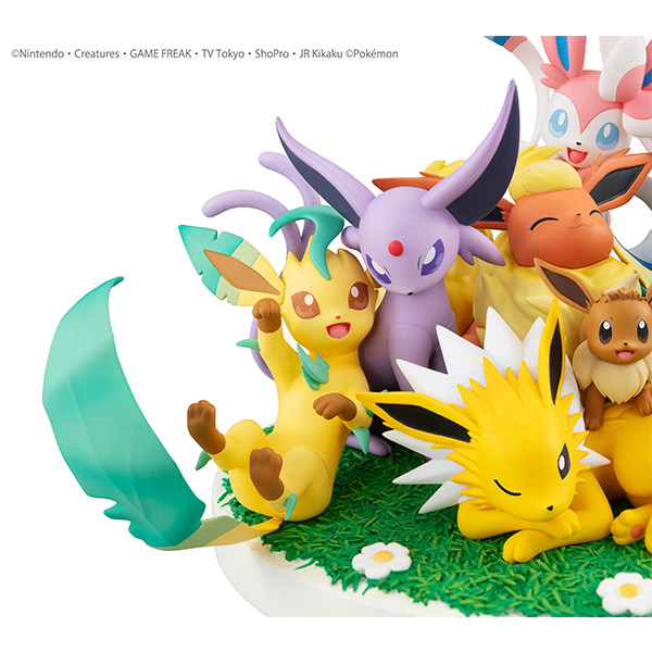 Series Pokemon Eevee Friends Complete Figure [with Bonus]
