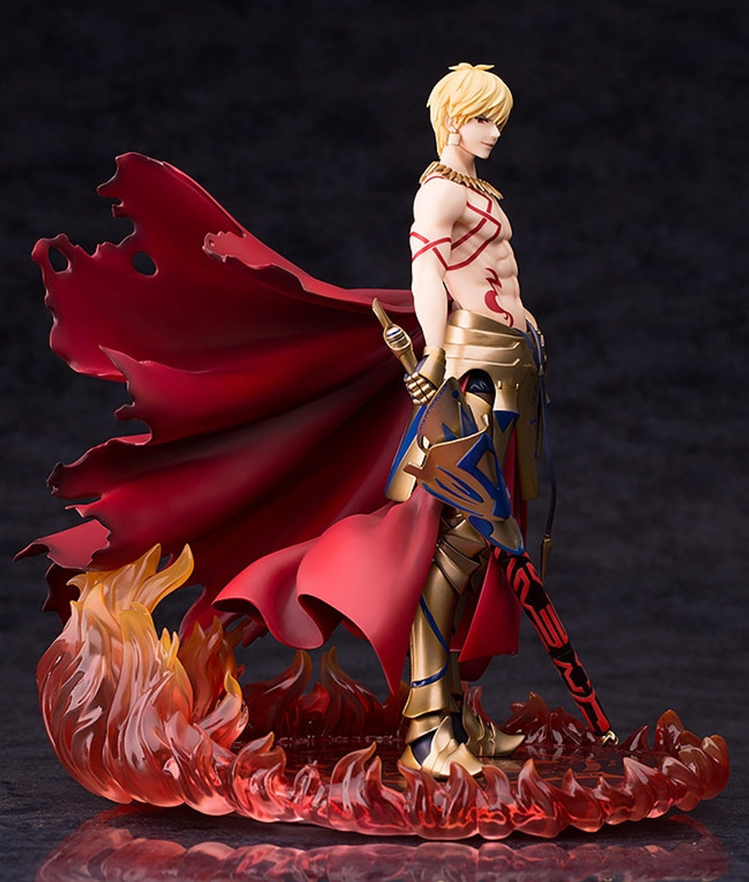 ★GILGAMESH / SAME★ギルガメッシュ◇RED VINYL アーチャー/ギルガメッシュ 1/8 ABS＆PVC 製塗装済み完成品