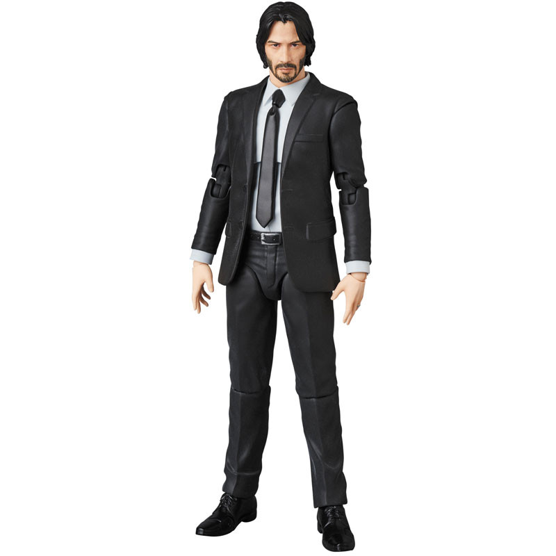 Figurine Articulée John Wick Mafex No.085 - 15cm, échelle 1:12, PVC, Neuf Sous Blister