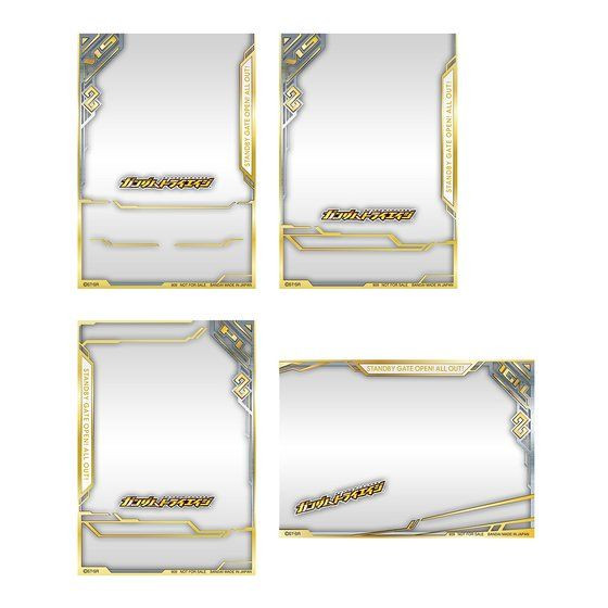 Gundam TryAge 8th Anniversary 9 Poke Binder Set