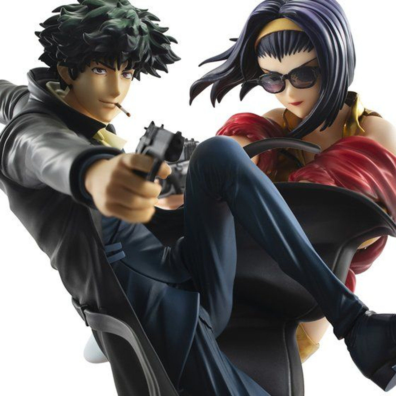 Cowboy Bebop Spike Spiegel Faye Valentine 1st Gig Pvc Figure