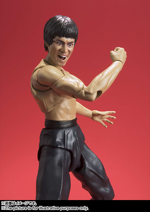 BANDAI S.H.Figuarts Bruce Lee 75th Anniversary Action Figure Japan