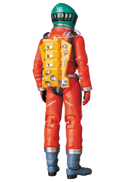 メディコムトイ MAFEX SPACE SUIT グリーンヘルメット オレンジ MAFEX No.110 Space Suit Green Helmet & Orange Suit Ver. Action Figure