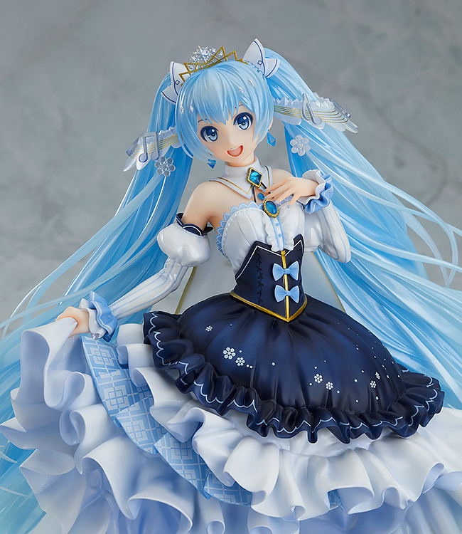 Nendoroid 1000 Snow Miku: Snow Princess Ver. – Hatsune Miku – Good Smile Company Neuve