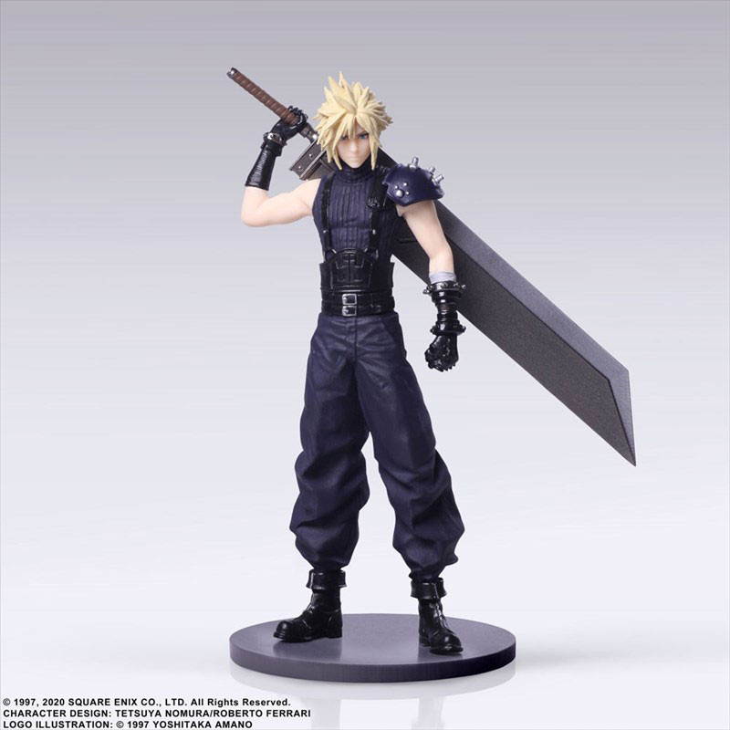 Final Fantasy VII REMAKE Trading Art (Set of 5) PVC Figure