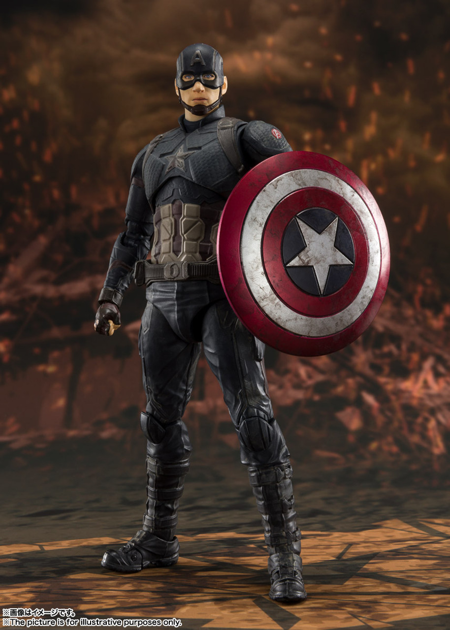 S.H.Figuarts Captain America -(Final Battle) Edition- (Avengers