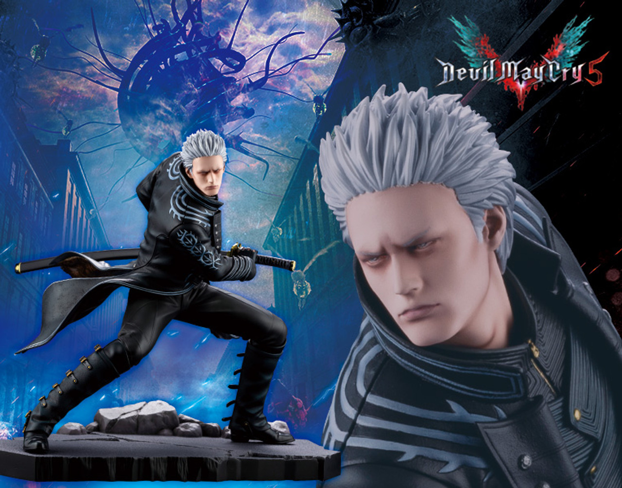 Devil Cry Vergil Action Figure  Devil May Cry Vergil Figure