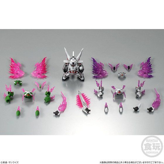 FW GUNDAM CONVERGE: CORE Ghost Gundam Phantom Light Set - Kurama