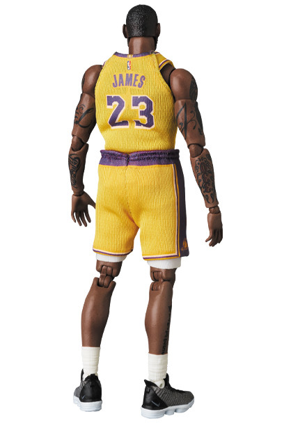 Mafex No.127 LeBron James (Los Angeles Lakers) Action Figure