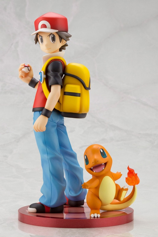 ARTFX J Red with Charmander (Pokemon) 1/8 PVC Figure - Kurama Toys