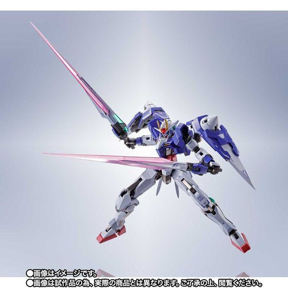 METAL Robot Spirit SIDE MS 00 XNRaiser+Seven Sword+GN Sword II