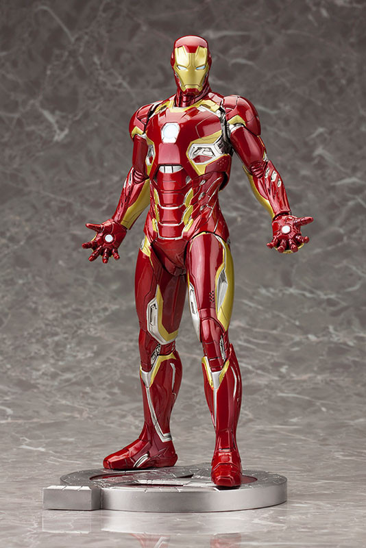 KOTOBUKIYA ARTFX Iron Man Mark 45 1/6 PVC Figure Statue Avengers 