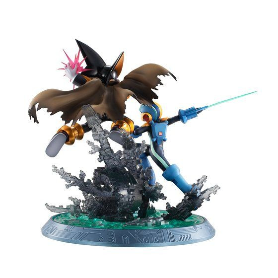 Game Characters Collection DX Rockman Exe vs Forte PVC Figure