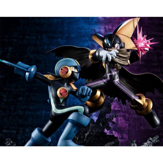 Game Characters Collection DX Rockman Exe vs Forte PVC Figure
