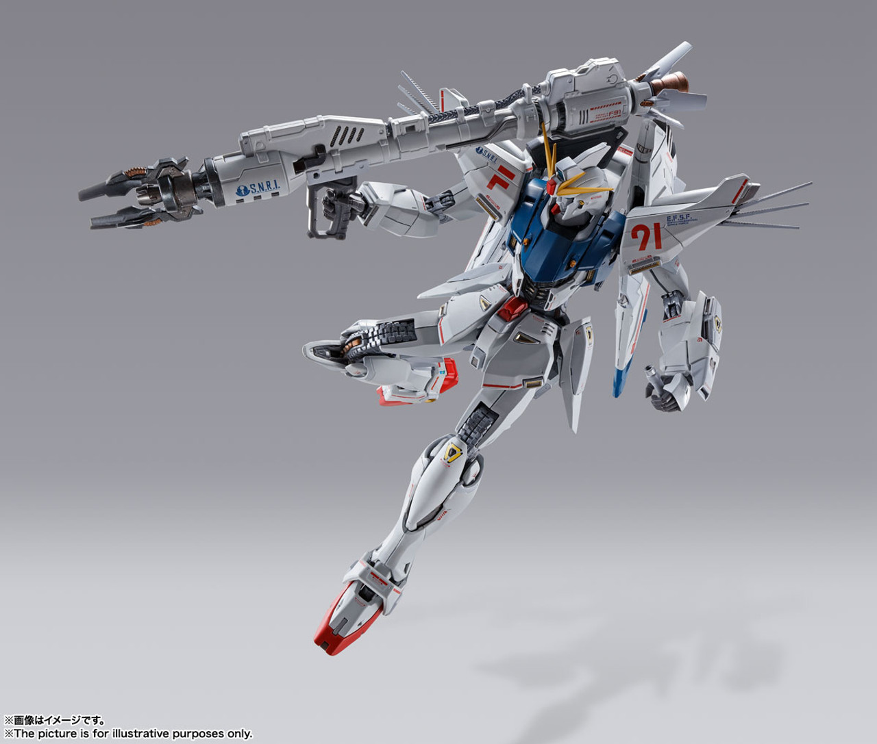 METAL BUILD Gundam F91 CHRONICLE WHITE Ver. - Kurama Toys