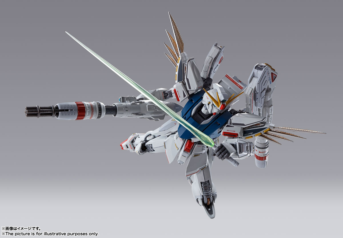METAL BUILD Gundam F91 CHRONICLE WHITE Ver. - Kurama Toys OnLine Shop
