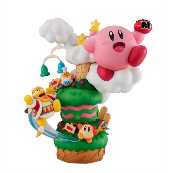 Kirby Super Deluxe Crash! Gourmet Race PVC Figure - Kurama Toys