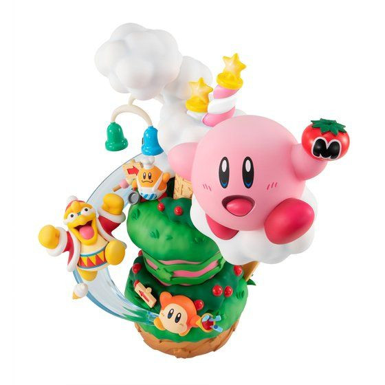 Kirby Super Deluxe Crash! Gourmet Race PVC Figure - Kurama Toys