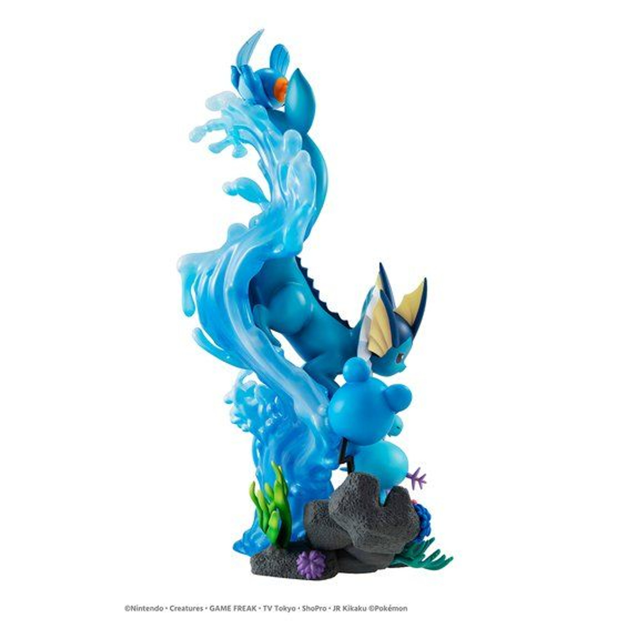 G.E.M.EXシリーズ ポケットモンスター DIVE TO BLUE G.E.M.EX Series Pokemon Water Type DIVE TO BLUE Figure Fully